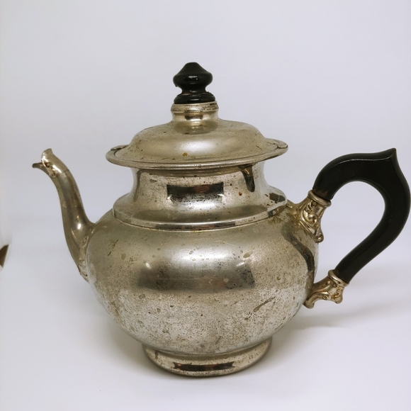 Antique 1910 Manning Quality Bowman Conn TeaPot - Picture 9 of 11